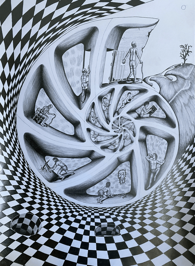 Kunstwerk von Garo - Raus