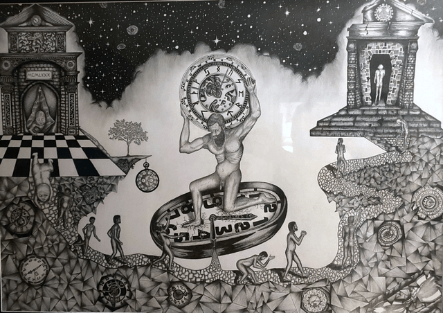 Kunstwerk von Garo - Zeit